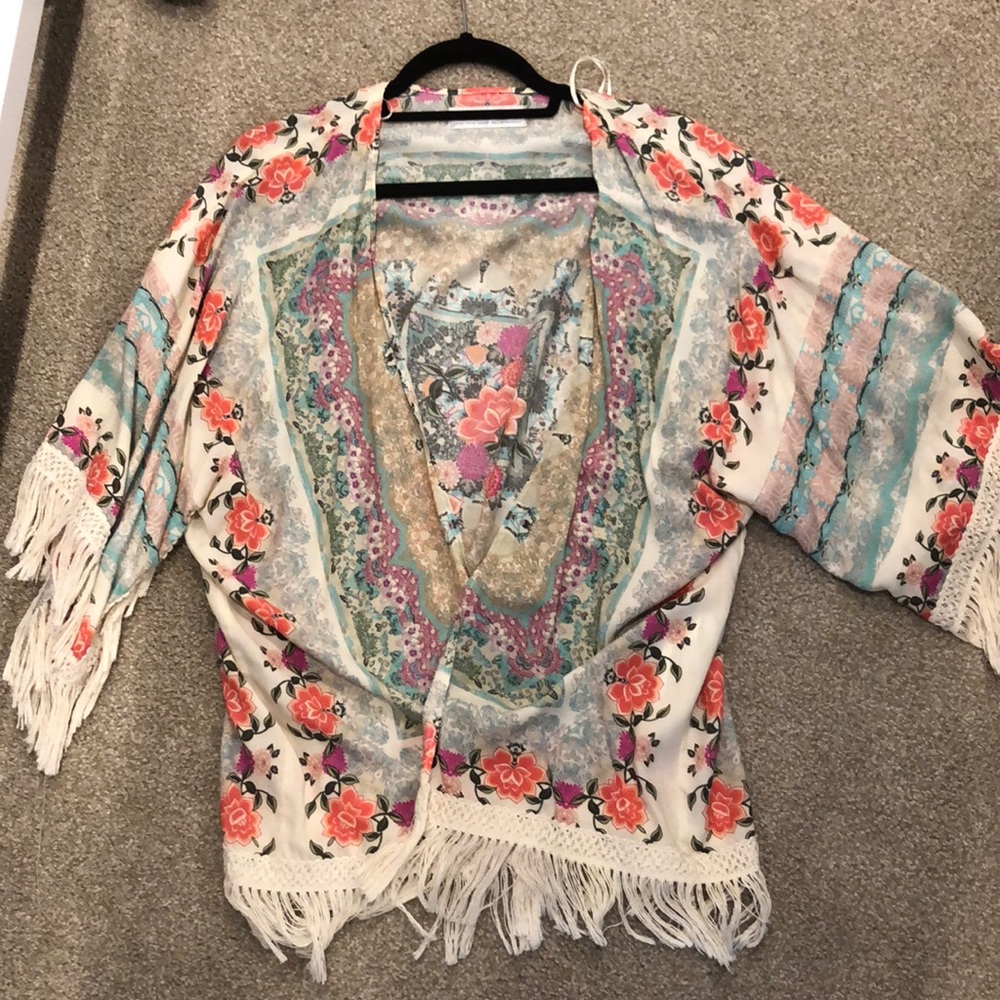 Zara kimono throwover!